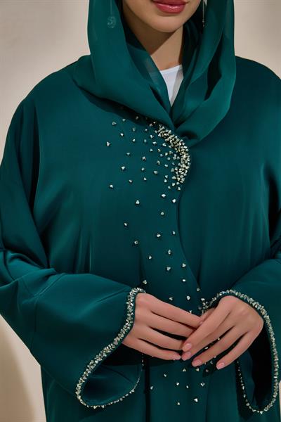 AMARA ABAYA SET GREEN