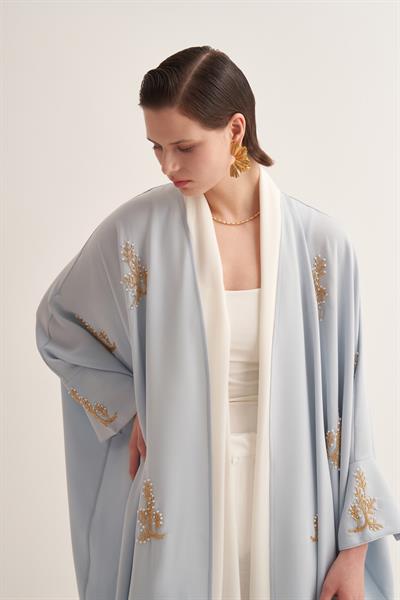 BAHAR ABAYA & SCARF BLUE