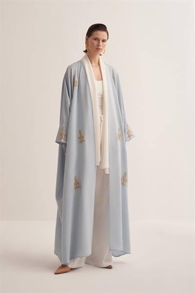 BAHAR ABAYA & SCARF BLUE