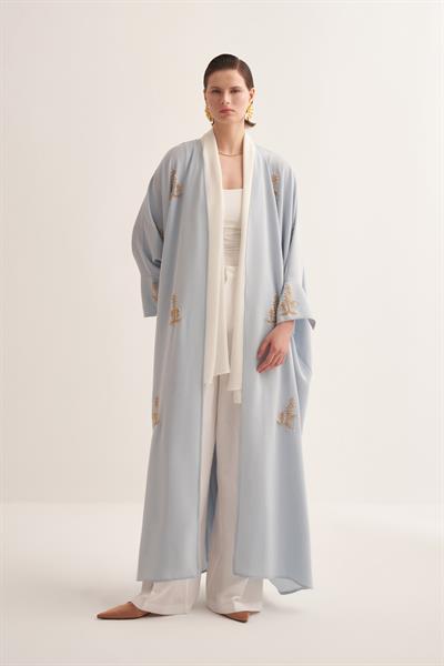 BAHAR ABAYA & SCARF BLUE