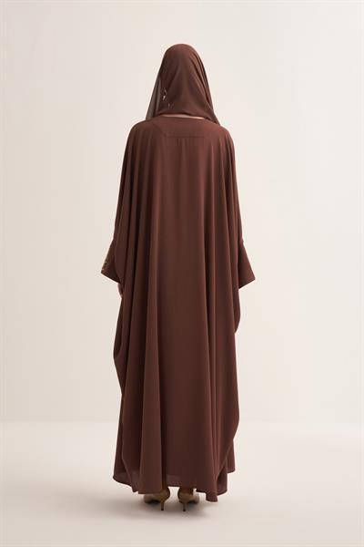 BAHAR ABAYA & SCARF BROWN