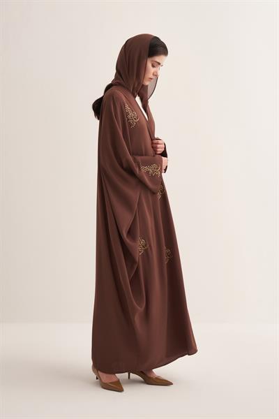 BAHAR ABAYA & SCARF BROWN
