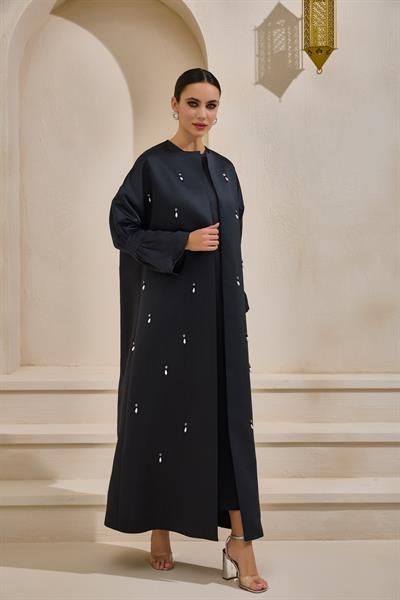 BELLA SATIN ABAYA