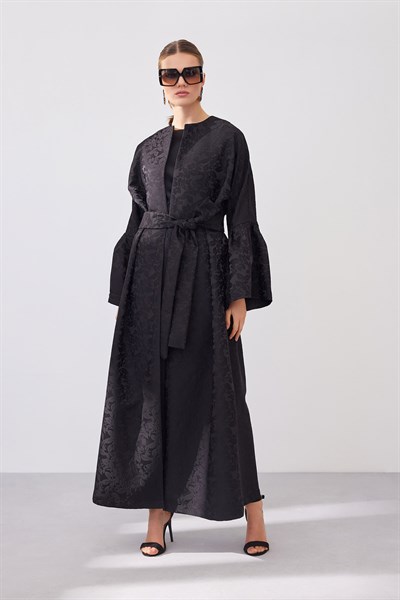Black Brokar Abaya