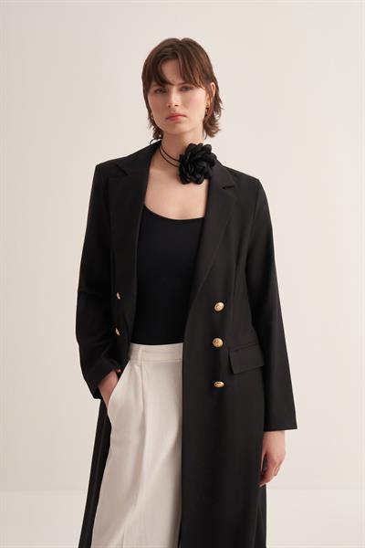 BLAZER ABAYA BLACK