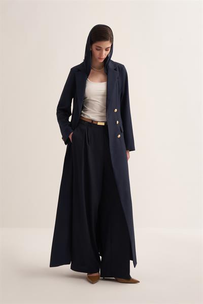 BLAZER ABAYA NAVY BLUE