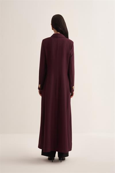 BLAZER ABAYA BURGUNDY