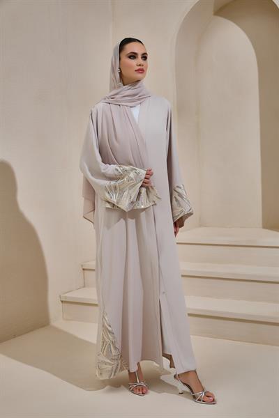 CLASSIC ABAYA SET BEIGE