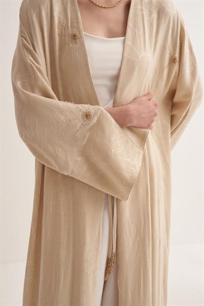 CUPRO JACQUARD ABAYA & SCARF