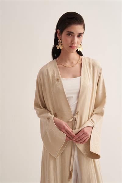 CUPRO JACQUARD ABAYA & SCARF