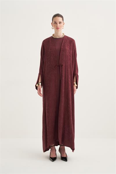 CUPRO ROZANA ABAYA & DRESS & SCARF