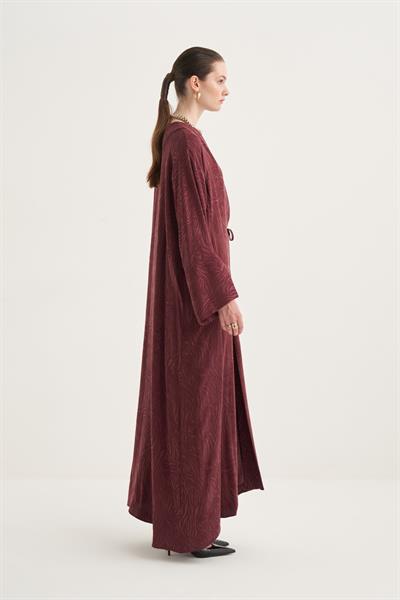 CUPRO ROZANA ABAYA & DRESS & SCARF