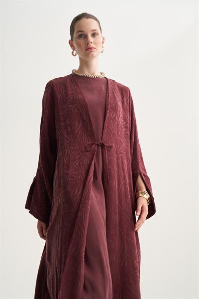 CUPRO ROZANA ABAYA & DRESS & SCARF