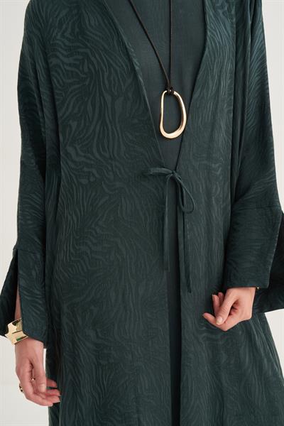 CUPRO ROZANA ABAYA & DRESS & SCARF
