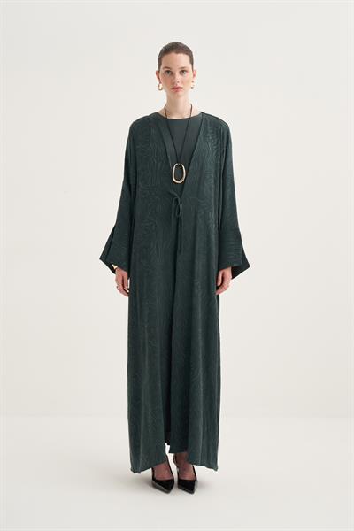 CUPRO ROZANA ABAYA & DRESS & SCARF