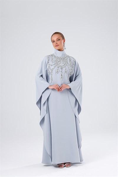 DIAMOND KAFTAN-GRAY