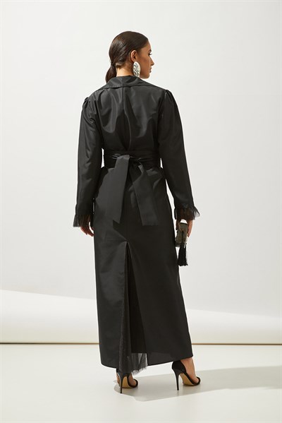 DIANA TAFTA ABAYA - BLACK