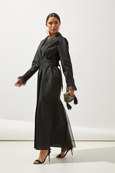 DIANA TAFTA ABAYA - BLACK