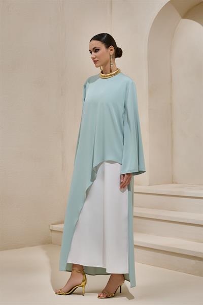 DOUBLE DRESS SET MINT GREEN