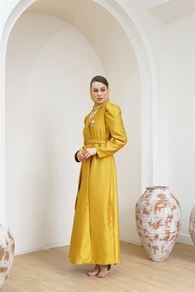 ELEGANT ABAYA - GOLD