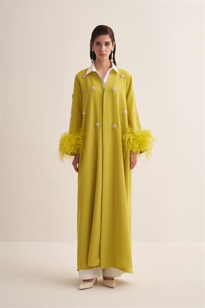 ELISSA ABAYA LIGHT GREEN