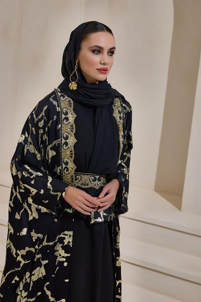 EXCLUSIVE ABAYA SET BLACK