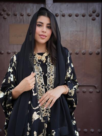 EXCLUSIVE ABAYA SET BLACK