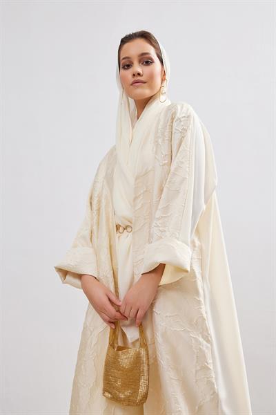 GALİA ABAYA SET-CREAM