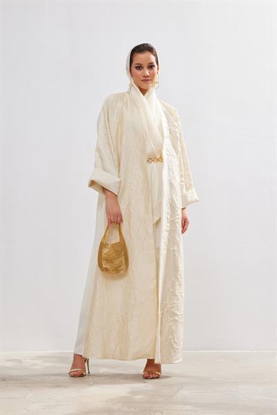 GALİA ABAYA SET-CREAM