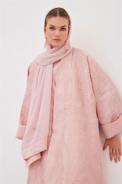 GALİA ABAYA SET-POWDER