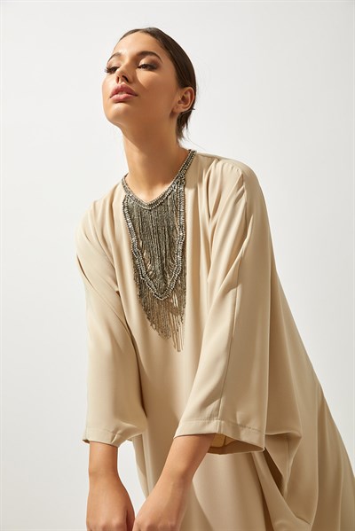 GLAMOR KAFTAN-BEIGE