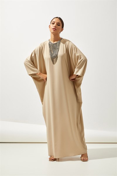 GLAMOR KAFTAN-BEIGE