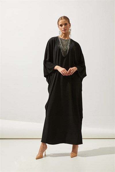 GLAMOR KAFTAN-BLACK