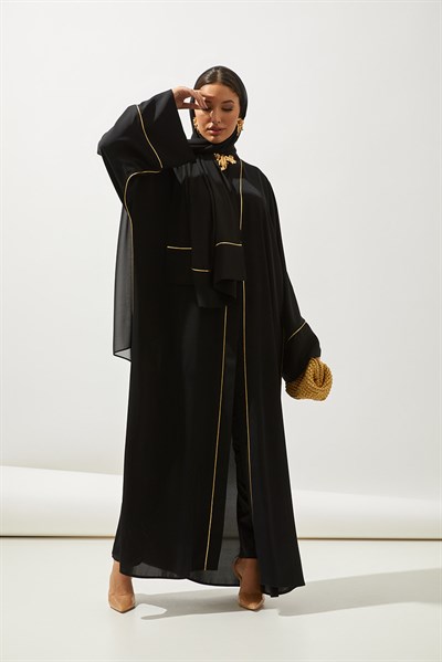 GOLD LINE ABAYA