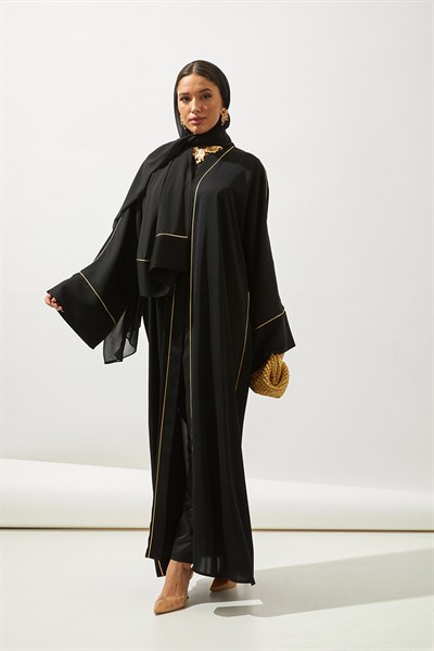 GOLD LINE ABAYA