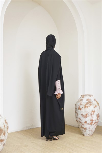 HEADLINE DETAIL ABAYA - PUDRA MANŞET