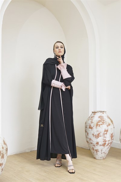 HEADLINE DETAIL ABAYA - PUDRA MANŞET
