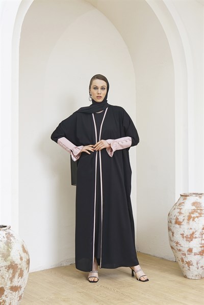 HEADLINE DETAIL ABAYA - PUDRA MANŞET