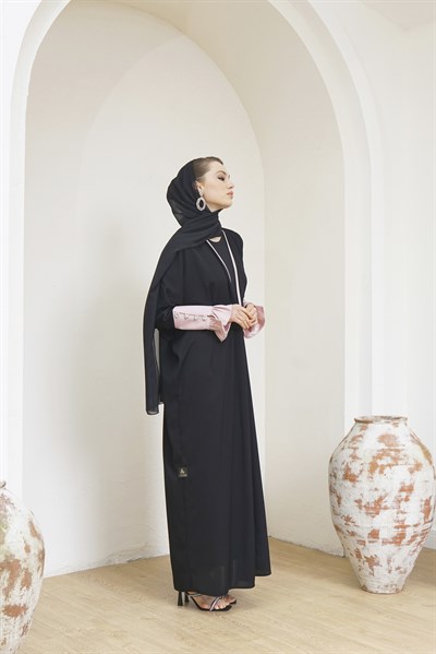 HEADLINE DETAIL ABAYA - PUDRA MANŞET