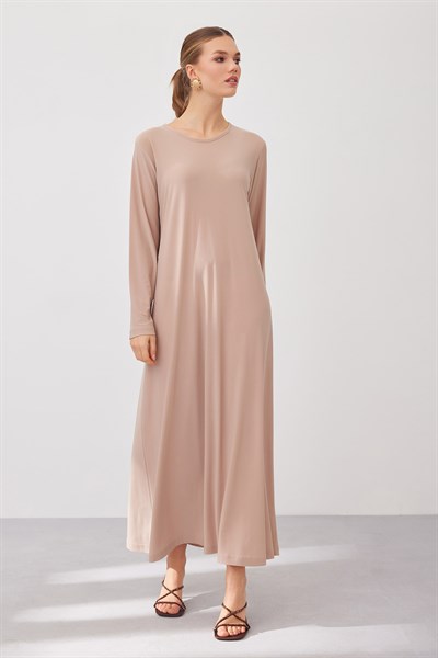 DRESS - BEIGE