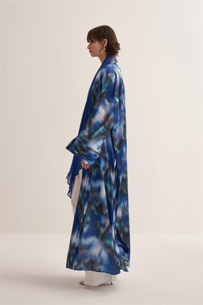 JULIE ABAYA & SCARF BLUE