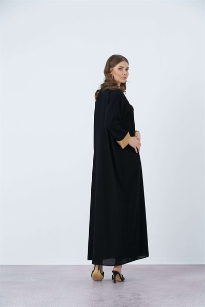CRYSTAL STONE DETAIL ABAYA