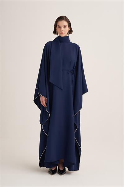 LILAH KAFTAN-NAVY BLUE