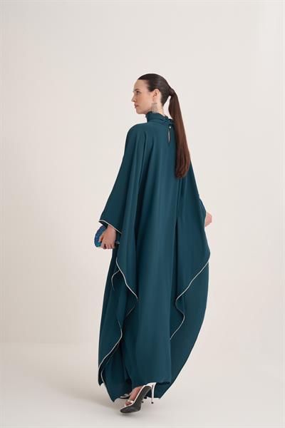 LILAH KAFTAN-PETROL BLUE