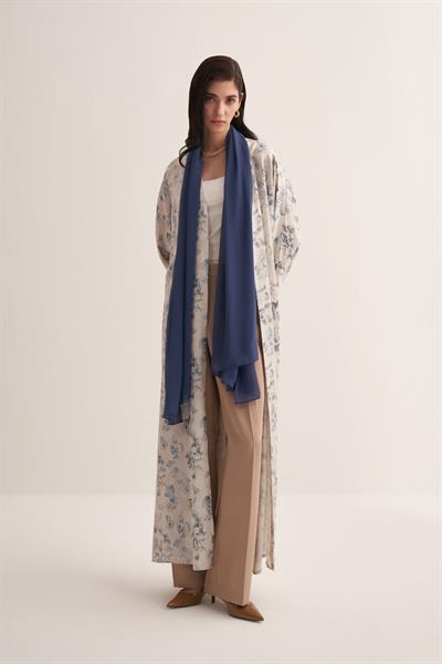 LIORA ABAYA & SCARF BLUE