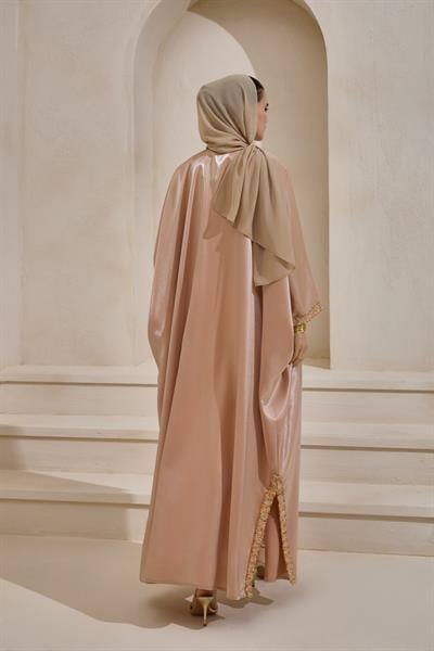 LOREN ABAYA SET BEIGE