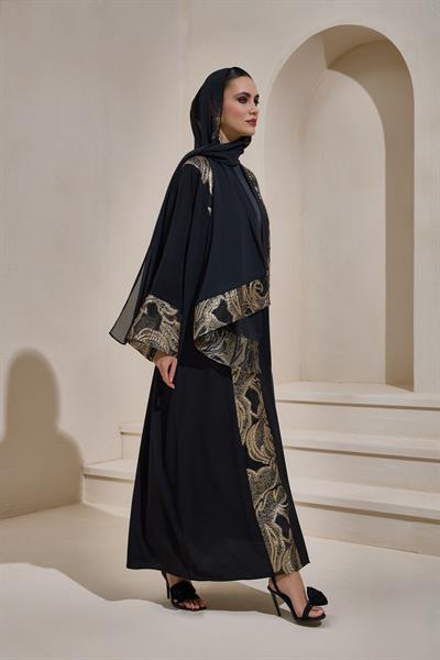 MARIA ABAYA SET BLACK