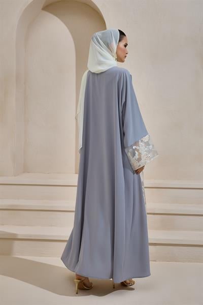 MARIA ABAYA SET GRAY