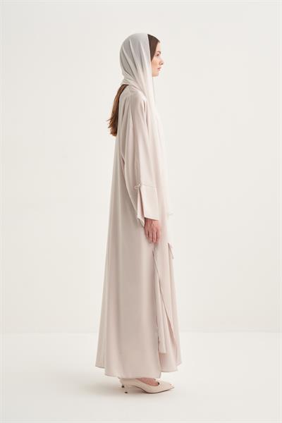 MIRA ABAYA SET BEIGE