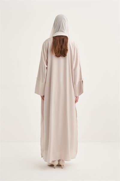 MIRA ABAYA SET BEIGE